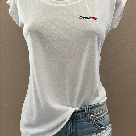 BLUENOTES Embroidered CANADA Tee Shirt Size Small - Picture 12 of 12